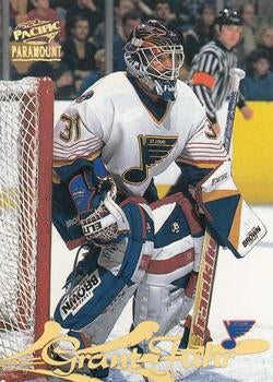 #158 Grant Fuhr - St. Louis Blues - 1997-98 Pacific Paramount Hockey