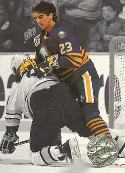 #158 Randy Hillier - Buffalo Sabres - 1991-92 Pro Set Platinum Hockey