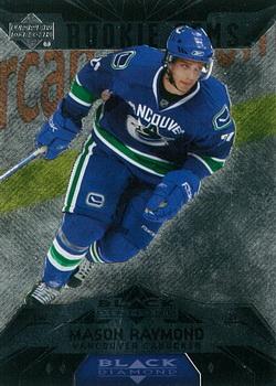 #159 Mason Raymond - Vancouver Canucks - 2007-08 Upper Deck Black Diamond Hockey