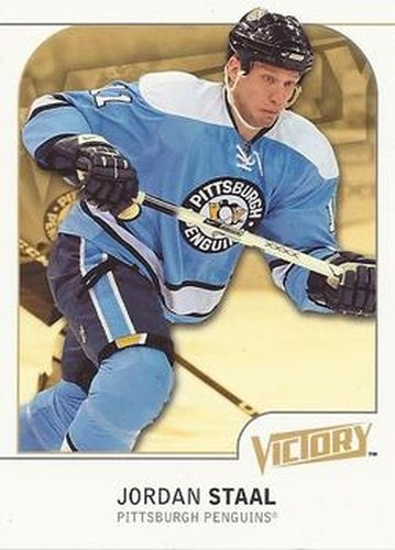 #159 Jordan Staal - Pittsburgh Penguins - 2009-10 Upper Deck Victory Hockey