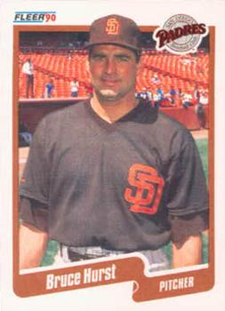 #159 Bruce Hurst - San Diego Padres - 1990 Fleer USA Baseball