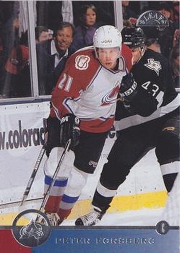 #159 Peter Forsberg - Colorado Avalanche - 1996-97 Leaf Hockey