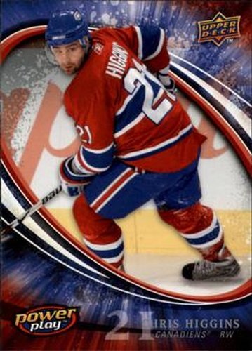 #159 Chris Higgins - Montreal Canadiens - 2008-09 Upper Deck Power Play Box Set Hockey