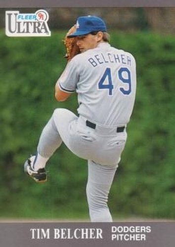 #159 Tim Belcher - Los Angeles Dodgers - 1991 Ultra Baseball