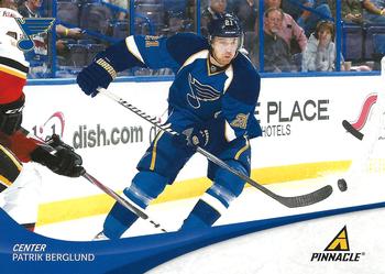 #159 Patrik Berglund - St. Louis Blues - 2011-12 Panini Pinnacle Hockey