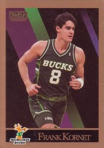 #159 Frank Kornet - Milwaukee Bucks - 1990-91 SkyBox Basketball