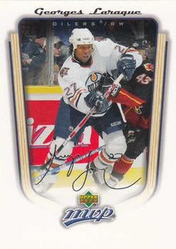 #159 Georges Laraque - Edmonton Oilers - 2005-06 Upper Deck MVP Hockey