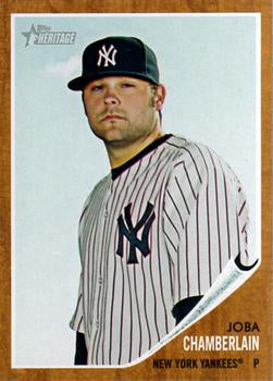 #159 Joba Chamberlain - New York Yankees - 2011 Topps Heritage Baseball