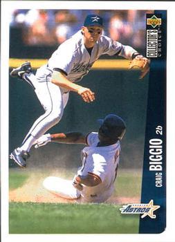 #159 Craig Biggio - Houston Astros - 1996 Collector's Choice Baseball