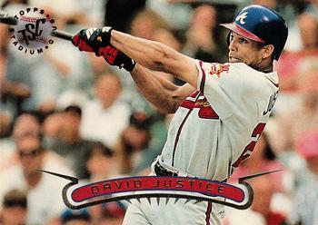 #159 David Justice - Atlanta Braves - 1996 Stadium Club Baseball