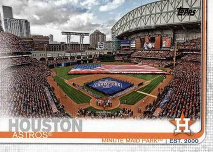 #159 Minute Maid Park - Houston Astros - 2019 Topps Baseball