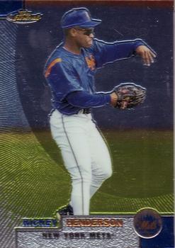 #159 Rickey Henderson - New York Mets - 1999 Finest Baseball