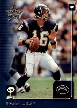 #159 Ryan Leaf - San Diego Chargers - 1999 Leaf Rookies & Stars Football
