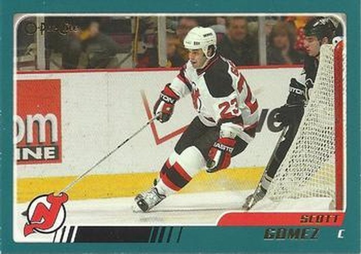 #159 Scott Gomez - New Jersey Devils - 2003-04 O-Pee-Chee Hockey