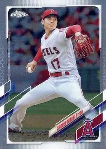 #159 Shohei Ohtani - Los Angeles Angels - 2021 Topps Chrome Baseball