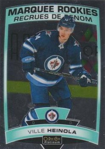 #159 Ville Heinola - Winnipeg Jets - 2019-20 O-Pee-Chee Platinum Hockey