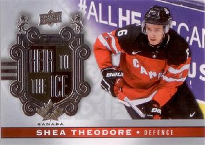 #159 Shea Theodore - Canada - 2017-18 Upper Deck Canadian Tire Team Canada Hockey