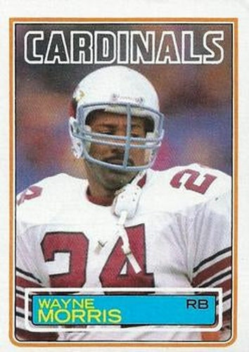 #159 Wayne Morris - St. Louis Cardinals - 1983 Topps Football