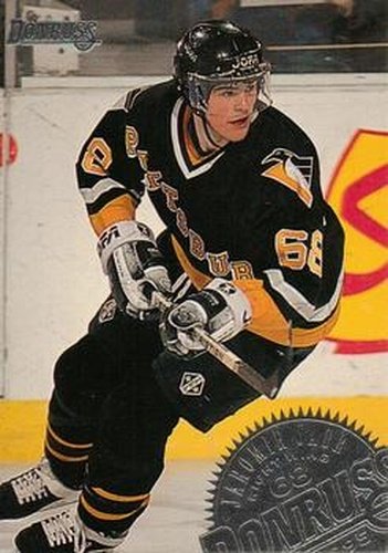 #159 Jaromir Jagr - Pittsburgh Penguins - 1994-95 Donruss Hockey