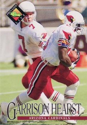 #159 Garrison Hearst - Arizona Cardinals - 1994 Pro Line Live Football