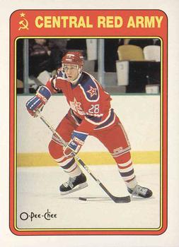 #15R Igor Malykhin - Central Red Army - 1990-91 O-Pee-Chee Hockey - Central Red Army
