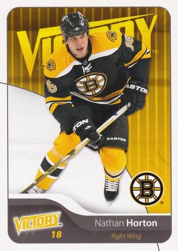 #15 Nathan Horton - Boston Bruins - 2011-12 Upper Deck Victory Hockey