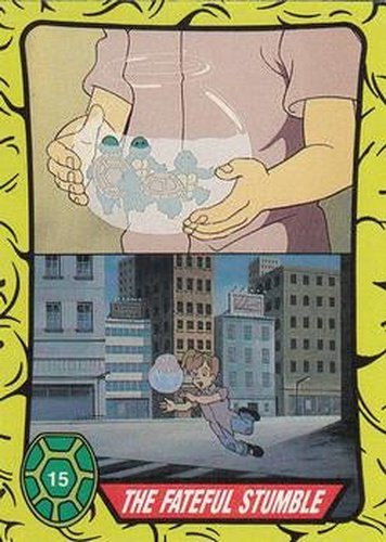 #15 The Fateful Stumble - 1989 O-Pee-Chee Teenage Mutant Ninja Turtles