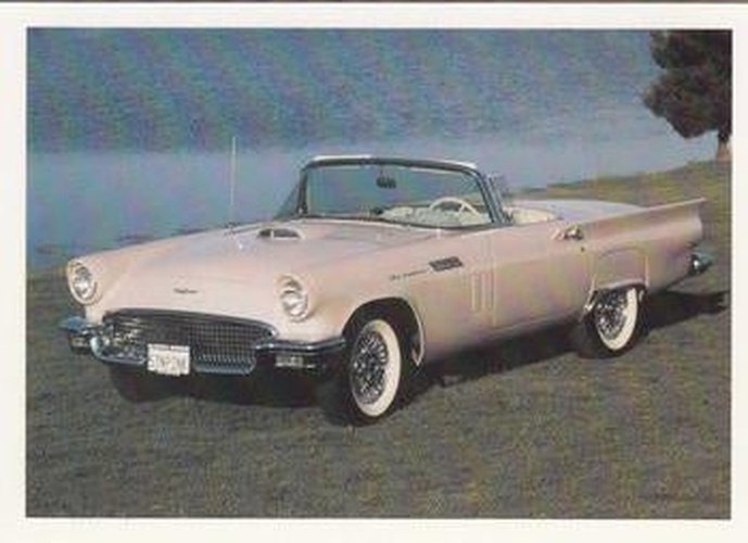 #15 1957 T-Bird - 1991 Panini Dream Cars