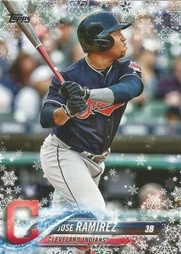 #HMW15 Jose Ramirez - Cleveland Indians - 2018 Topps Holiday Baseball