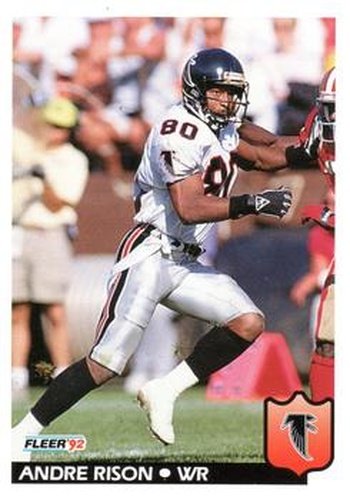 #15 Andre Rison - Atlanta Falcons - 1992 Fleer Football