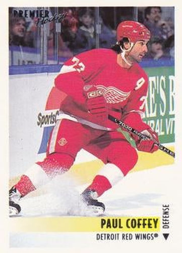 #15 Paul Coffey - Detroit Red Wings - 1994-95 O-Pee-Chee Premier Hockey