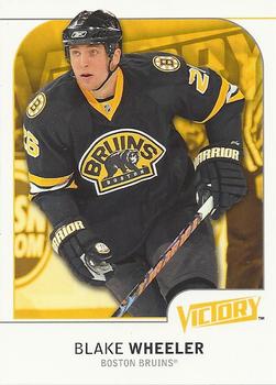 #15 Blake Wheeler - Boston Bruins - 2009-10 Upper Deck Victory Hockey