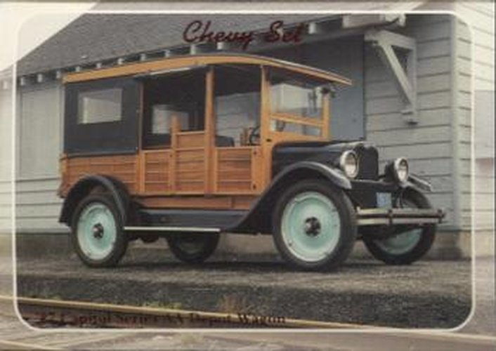 #15 27 Capitol Series AA Depot Wagon - 1992 Collect-A-Card Chevy