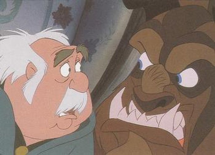#15 An Angry Host! - 1992 Pro Set Beauty and the Beast