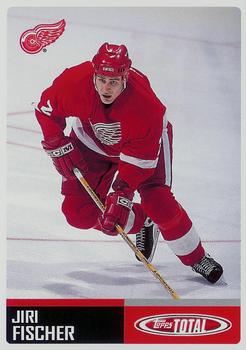 #15 Jiri Fischer - Detroit Red Wings - 2002-03 Topps Total Hockey