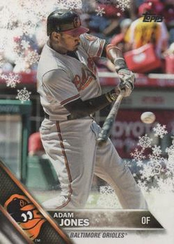 #HMW15 Adam Jones - Baltimore Orioles - 2016 Topps Holiday Baseball