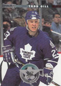 #15 Todd Gill - San Jose Sharks - 1996-97 Donruss Hockey