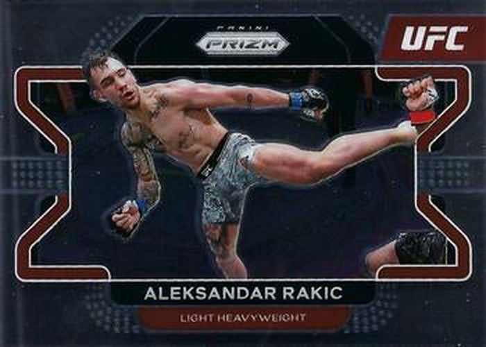 #15 Aleksandar Rakic - 2022 Panini Prizm UFC MMA