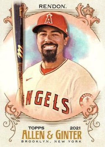 #15 Anthony Rendon - Los Angeles Angels - 2021 Topps Allen & Ginter Baseball