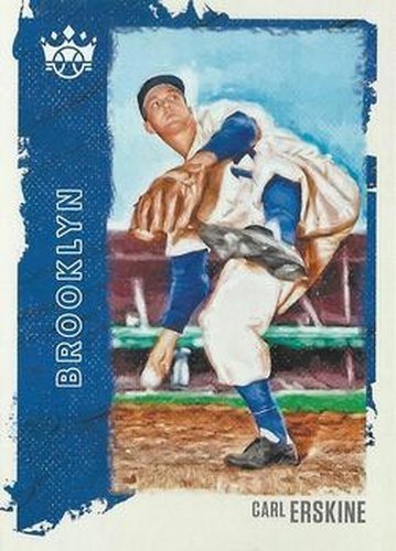 #15 Carl Erskine - Brooklyn Dodgers - 2021 Panini Diamond Kings Baseball