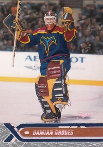 #15 Damian Rhodes - Atlanta Thrashers - 2000-01 Stadium Club Hockey