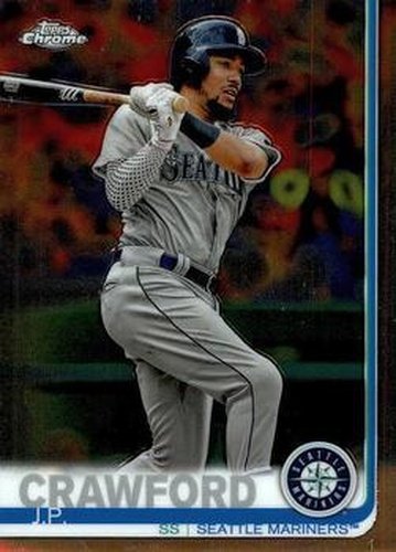 #15 J.P. Crawford - Seattle Mariners - 2019 Topps Chrome Baseball