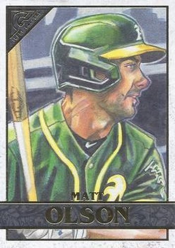 #15 Matt Olson - Oakland Athletics - 2020 Topps Gallery Baseball