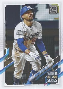 #15 Mookie Betts - Los Angeles Dodgers - 2021 Topps Baseball