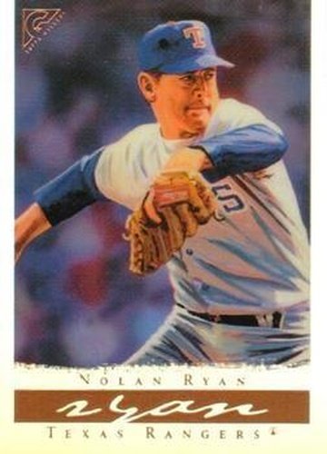#15 Nolan Ryan - Texas Rangers - 2003 Topps Gallery Hall of Fame - Artist's Proofs Baseball