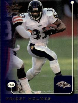 #15 Priest Holmes - Baltimore Ravens - 1999 Leaf Rookies & Stars Football