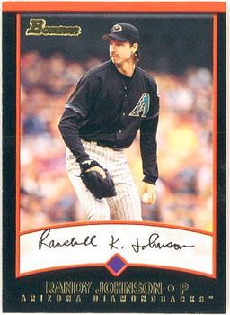 #15 Randy Johnson - Arizona Diamondbacks - 2001 Bowman Baseball