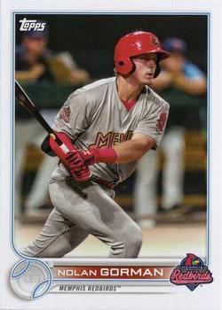 #PD-15 Nolan Gorman - Memphis Redbirds - 2022 Topps Pro Debut Baseball