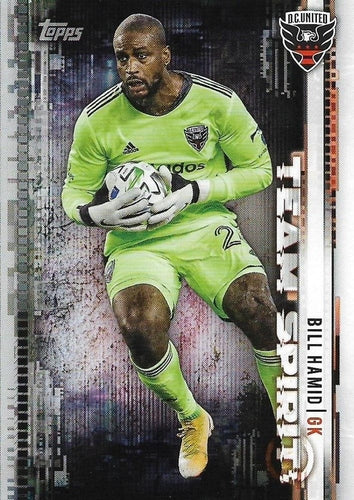 #TS-15 Bill Hamid - D.C. United - 2021 Topps MLS Soccer - Team Spirit