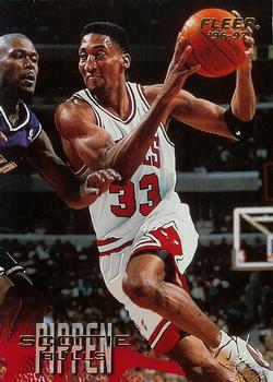 #15 Scottie Pippen - Chicago Bulls - 1996-97 Fleer Basketball